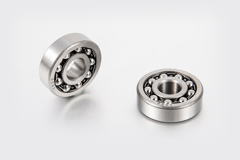 Self-aligning Ball Bearings (reduced friction, vibration, and noise)